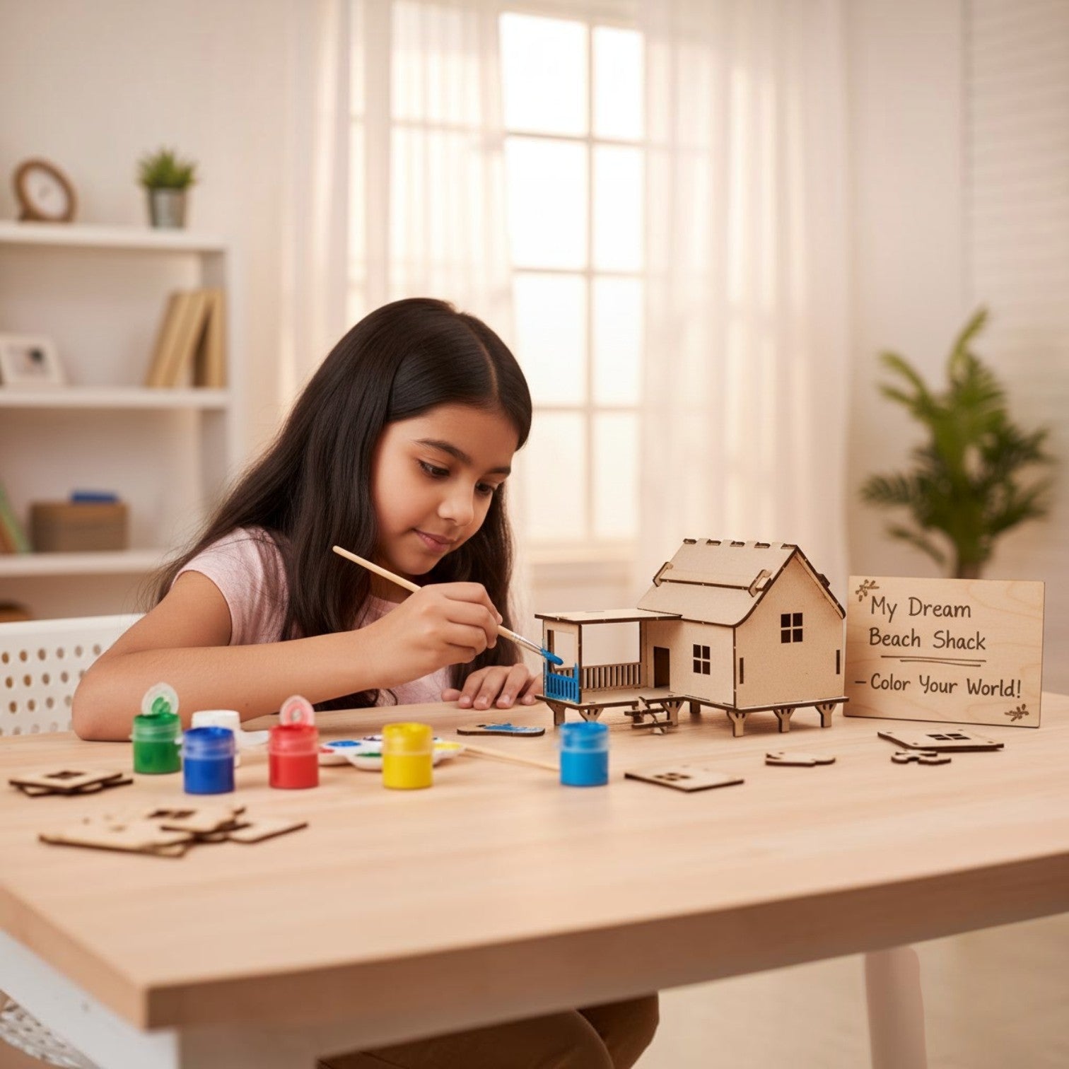 Coastal Creek Beach House DIY kit - My Dream Beach Shack lifestyle photo