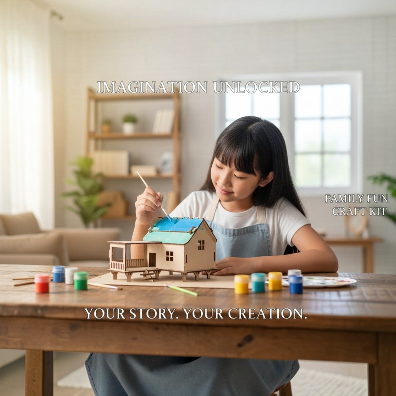 Coastal Creek Beach House DIY kit - Imagination Unlocked lifestyle photo